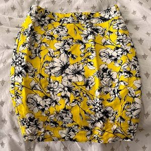 Floral skirt for spring